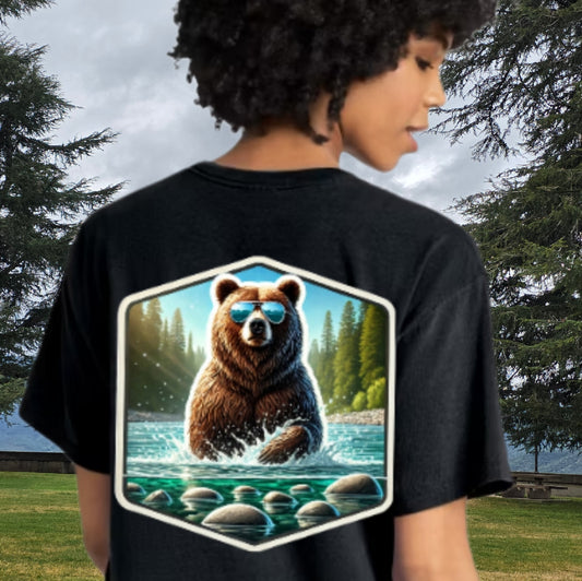 BEAR OF THE RIVER – COOL WATERS, WILD SOUL 🐻