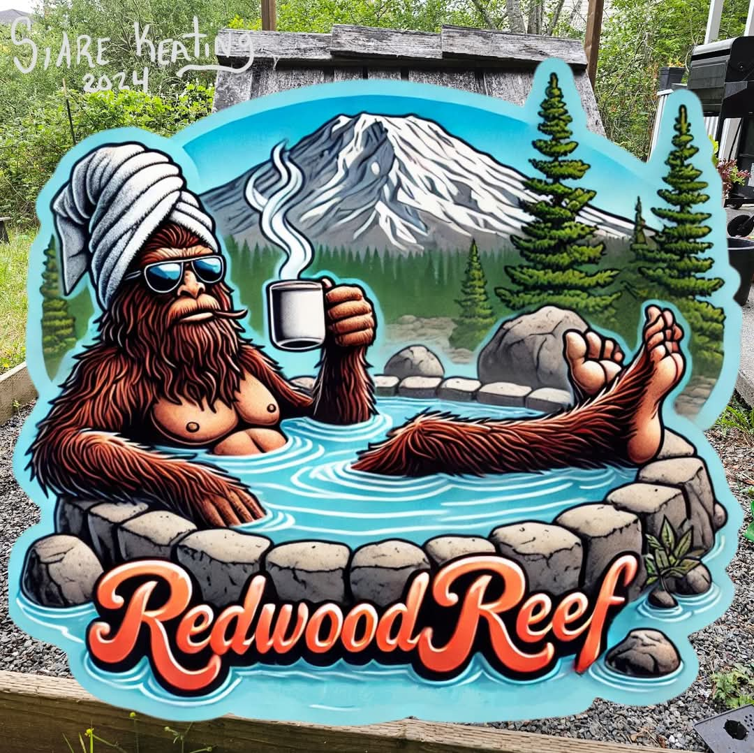 Redwood Reef Relaxation: The Sasquatch Soak T-Shirt