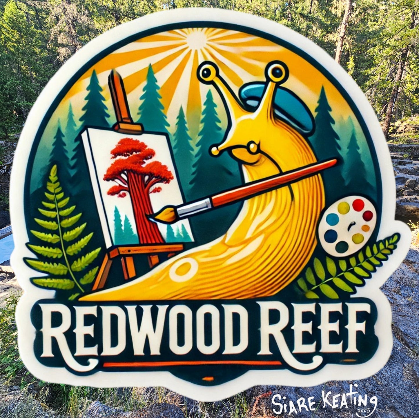 Artistic Slug: Painting the Redwoods