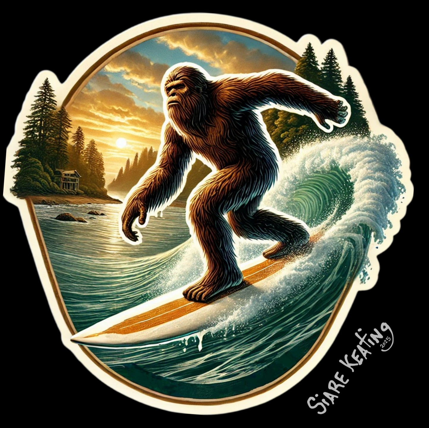 Sasquatch Shreds the Pacific – A Redwood Reef Exclusive