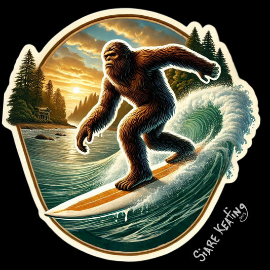 Sasquatch Shreds the Pacific – A Redwood Reef Exclusive