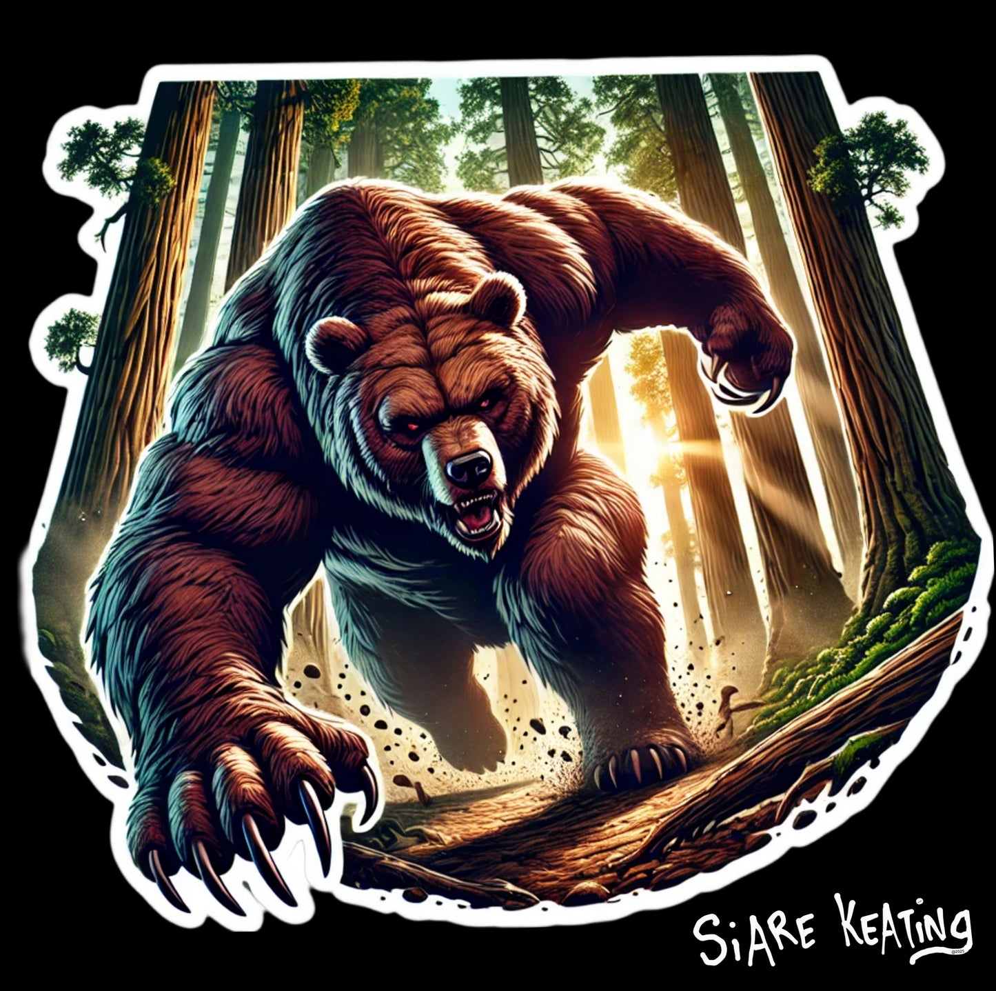 REDWOOD CHARGE – THE BEAST OF THE ANCIENT FOREST 🐻