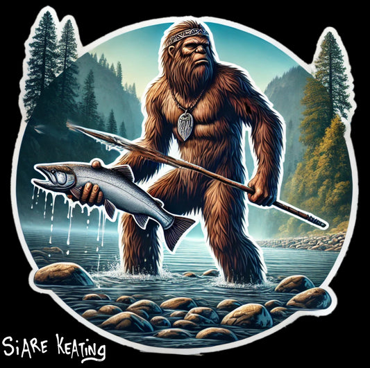 Sasquatch Spear Fisher – Keeper of the River’s Secrets