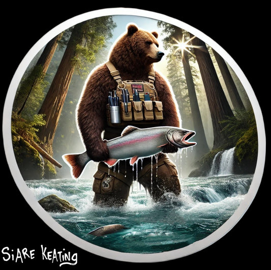 Veteran Fisherman Bear of the Redwood Waters