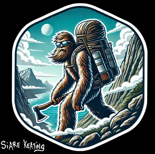 Sasquatch Trekker – Above the Coastline Clouds